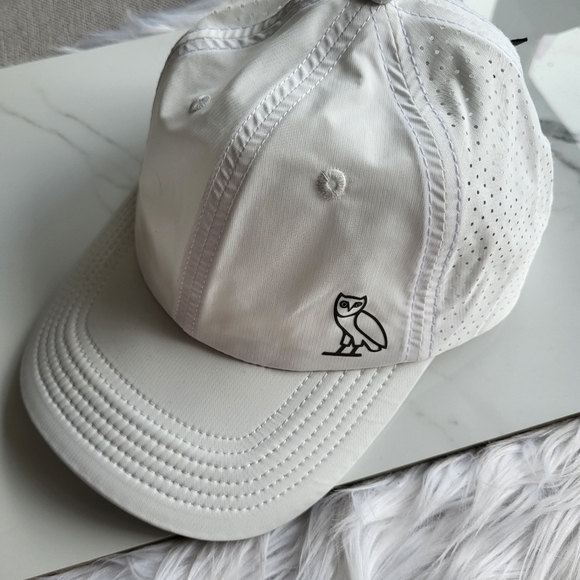 OVO White Golf Sports Hat One Size NWT - Picture 2 of 8